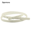 Hot Marking 1pc New Fashion Dow Candy Thin Women Pu Leather Casual Belt Cummerbund For Girl H18 Drop Shipping | Vimost Shop.