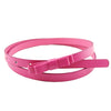 Hot Marking 1pc New Fashion Dow Candy Thin Women Pu Leather Casual Belt Cummerbund For Girl H18 Drop Shipping | Vimost Shop.