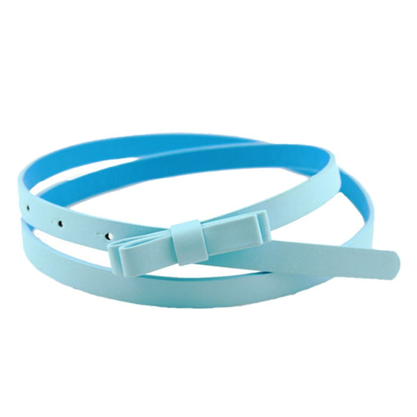 Hot Marking 1pc New Fashion Dow Candy Thin Women Pu Leather Casual Belt Cummerbund For Girl H18 Drop Shipping | Vimost Shop.