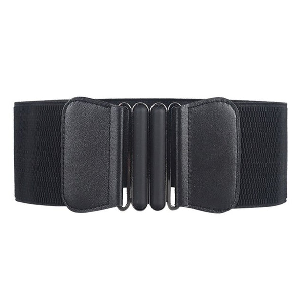 Women Belt Stretch Wide Waist Belts Metal Buckle Leather Strap Female Apparel Accessories Dress Waist Summer ceinture femme #L20 | Vimost Shop.
