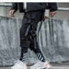 Ribbons Multi Pockets Cargo Pants Men Harajuku Casual Track Trouser Hip Hop Streetwear Techwear Pants Joggers Men | Vimost Shop.