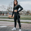 Women Fashion Letter Sport Leggings Bras Yoga Set Fitness Gym Wear | Vimost Shop.
