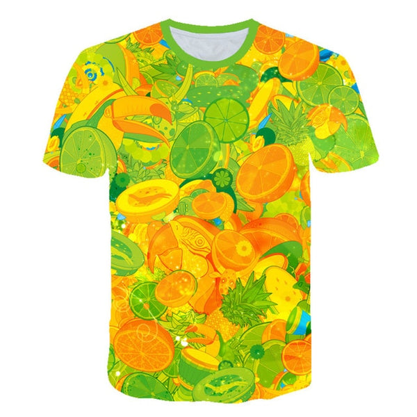 Fruits Food 3D t shirt Men Cans of Beer Printed Hip Hop Crewneck short Sleeve Men/Women t-shirt tee tops Wholesale | Vimost Shop.