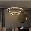 Modern K9 Crystal Led Chandelier Lights Home Lighting Chrome Lustre Chandeliers Ceiling Pendant Fixtures  For Living Room | Vimost Shop.