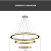 Modern K9 Crystal Led Chandelier Lights Home Lighting Chrome Lustre Chandeliers Ceiling Pendant Fixtures  For Living Room | Vimost Shop.
