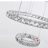 Modern K9 Crystal Led Chandelier Lights Home Lighting Chrome Lustre Chandeliers Ceiling Pendant Fixtures  For Living Room | Vimost Shop.