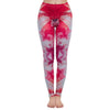 Fashion Women Legging Pink Tropics Printing With Multicolor Pattern Leggins High Elasticity Legins Fitness Pants Leggings | Vimost Shop.
