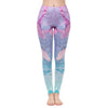Fashion Women Legging Pink Tropics Printing With Multicolor Pattern Leggins High Elasticity Legins Fitness Pants Leggings | Vimost Shop.