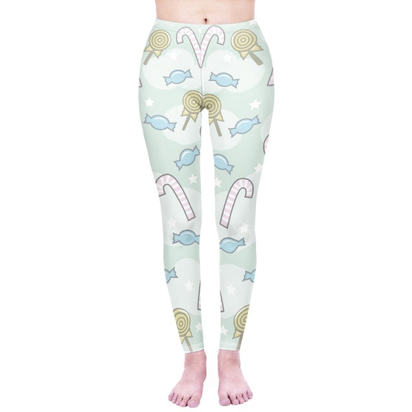 Fashion Women Legging Pink Tropics Printing With Multicolor Pattern Leggins High Elasticity Legins Fitness Pants Leggings | Vimost Shop.
