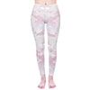 Fashion Women Legging Pink Tropics Printing With Multicolor Pattern Leggins High Elasticity Legins Fitness Pants Leggings | Vimost Shop.