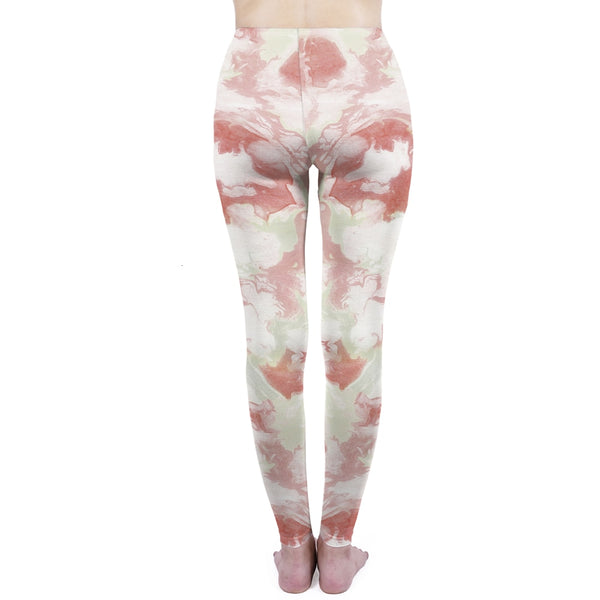 Fashion Women Legging Pink Tropics Printing With Multicolor Pattern Leggins High Elasticity Legins Fitness Pants Leggings | Vimost Shop.