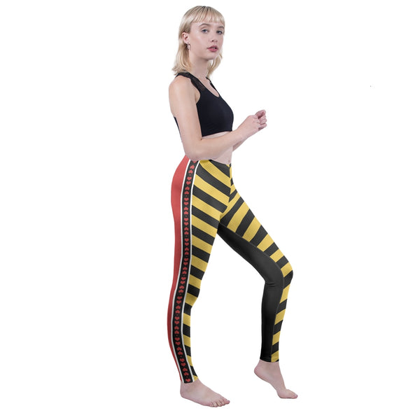 Fashion Women Legging Pink Tropics Printing With Multicolor Pattern Leggins High Elasticity Legins Fitness Pants Leggings | Vimost Shop.