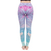 Fashion Women Legging Pink Tropics Printing With Multicolor Pattern Leggins High Elasticity Legins Fitness Pants Leggings | Vimost Shop.