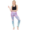 Fashion Women Legging Pink Tropics Printing With Multicolor Pattern Leggins High Elasticity Legins Fitness Pants Leggings | Vimost Shop.