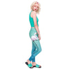 Fashion Women Legging Pink Tropics Printing With Multicolor Pattern Leggins High Elasticity Legins Fitness Pants Leggings | Vimost Shop.