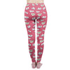 Fashion Women Legging Pink Tropics Printing With Multicolor Pattern Leggins High Elasticity Legins Fitness Pants Leggings | Vimost Shop.