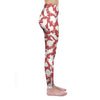 Fashion Women Legging Pink Tropics Printing With Multicolor Pattern Leggins High Elasticity Legins Fitness Pants Leggings | Vimost Shop.