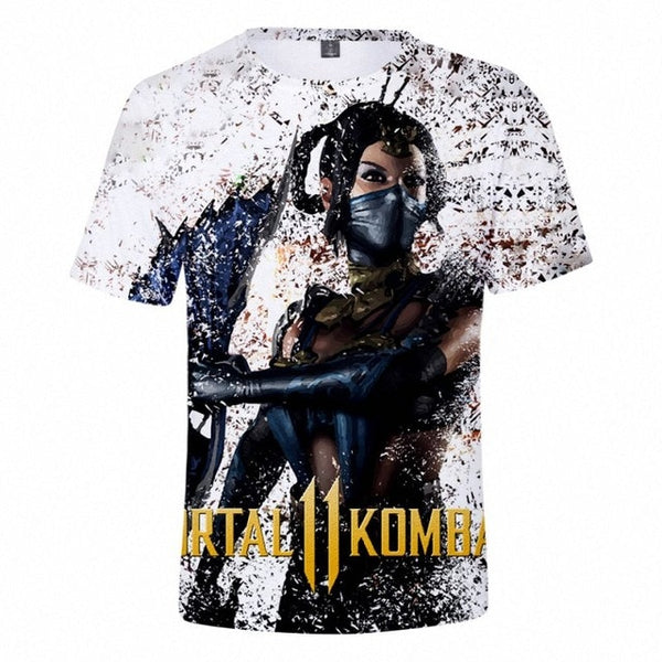 Summer 3D Mortal Kombat 11 T Shirt Men Women Popular T Shirt High Quality Soft Classic Harajuku Mortal Kombat 11 Top | Vimost Shop.