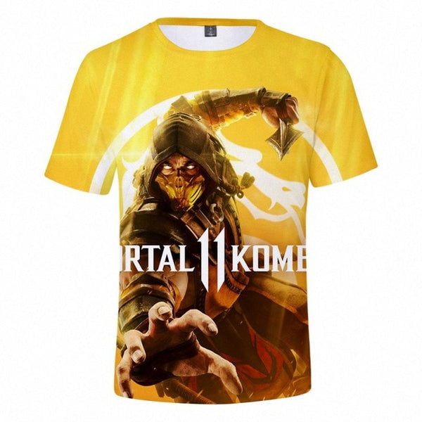 Summer 3D Mortal Kombat 11 T Shirt Men Women Popular T Shirt High Quality Soft Classic Harajuku Mortal Kombat 11 Top | Vimost Shop.