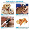 Electric Pet Dog Nail Grinder Low Noise Rechargeable Nail Clipper for Dogs Quiet Painless Cat Paws Nail Grooming Trimmer Tools | Vimost Shop.