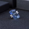 21.20Ct Natura Iolite Blue Mystic Quartz Gemstone Cocktail Rings 925 Sterling Silver Fine Jewelry for Women | Vimost Shop.
