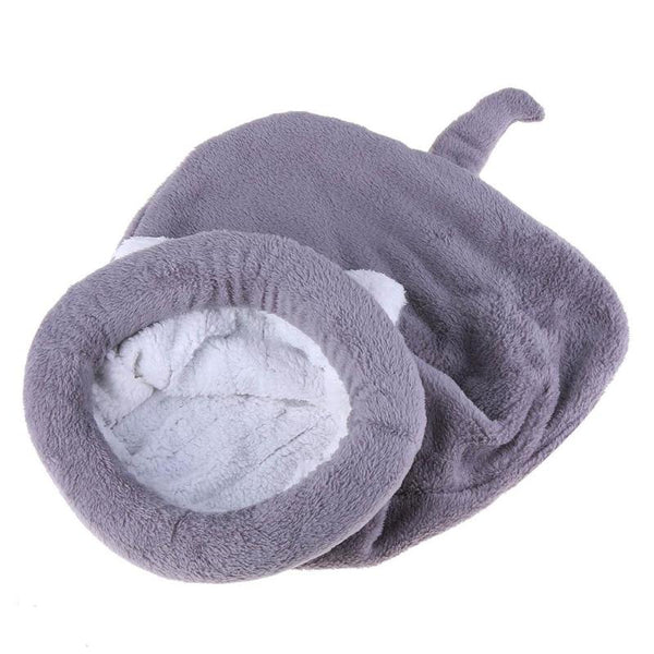 Warm Coral Fleece Cat Sleeping Bag Bed For Puppy Small Dogs Pets Cat Mat Bed Kennel House Soft Warm Sleeping Bed Pets Products | Vimost Shop.