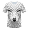Wolf T shirt Women Snow Clothing Jungle Tshirt Tops Clothes 3d T-shirt Womens Hip hop Sexy Top Tee Female | Vimost Shop.