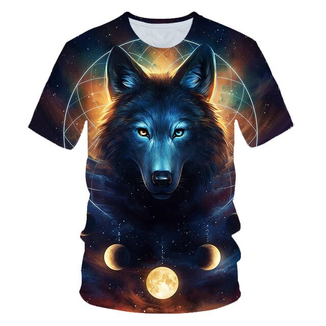 Wolf T shirt Women Snow Clothing Jungle Tshirt Tops Clothes 3d T-shirt Womens Hip hop Sexy Top Tee Female | Vimost Shop.