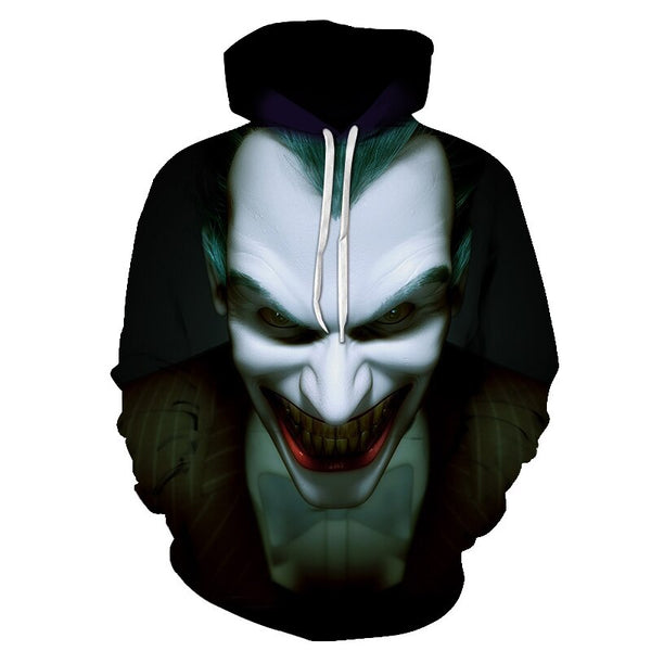 joker 3D Print Sweatshirt Hoodies Men and women Hip Hop Funny Autumn Streetwear Hoodies Sweatshirt For Couples Clothes | Vimost Shop.
