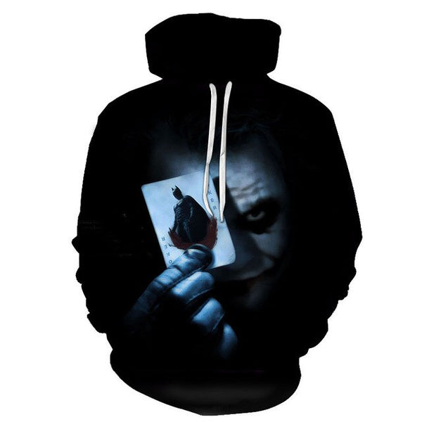 joker 3D Print Sweatshirt Hoodies Men and women Hip Hop Funny Autumn Streetwear Hoodies Sweatshirt For Couples Clothes | Vimost Shop.