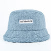 Faux Fur Winter Bucket Hat For Women Girl Fashion Solid Thickened Soft Warm Fishing Cap Outdoor Lady Plush Fluffy Panama | Vimost Shop.