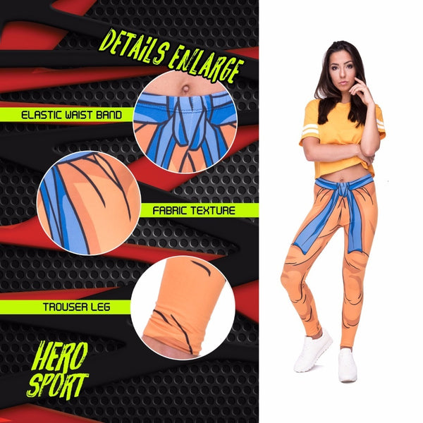 Women Legging Anime Printing Leggings Fashion Cozy High Waist Woman Pants | Vimost Shop.