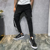 Streetwear Men Ribbons Color Block Black Pocket Cargo Pants  Harem Joggers Harajuku Sweatpant Hip Hop Trousers Casual Pants | Vimost Shop.