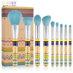 9Pcs Makeup brushes Professional Beauty Make up brush set Synthetic hair Foundation Powder Eye Shadow Blush brushes