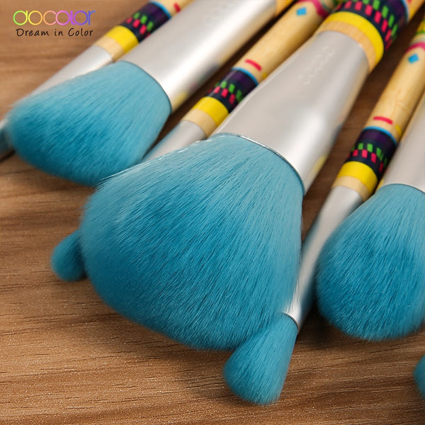 9Pcs Makeup brushes Professional Beauty Make up brush set Synthetic hair Foundation Powder Eye Shadow Blush brushes | Vimost Shop.