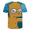 Men T-Shirt Funny Homer Simpson And his Son 3D Printed Shorts Sleeve T-shirt Fashion Casual Tops & Tees Brand Unisex Clothing | Vimost Shop.