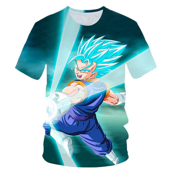 New Arrival Cool Goku Dragon Ball Z 3d T Shirt Summer Fashionable Short Sleeve Tee Tops Men Anime DBZ Harajuku T-Shirts Kid | Vimost Shop.