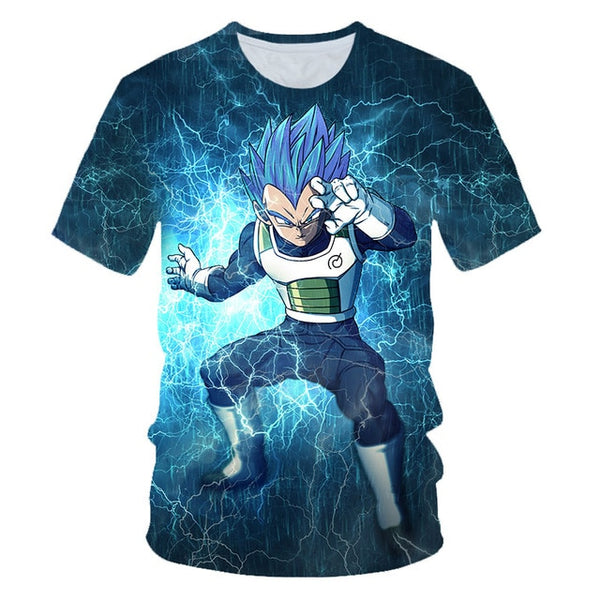 New Arrival Cool Goku Dragon Ball Z 3d T Shirt Summer Fashionable Short Sleeve Tee Tops Men Anime DBZ Harajuku T-Shirts Kid | Vimost Shop.