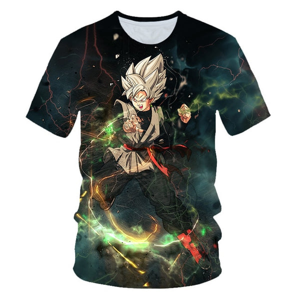 New Arrival Cool Goku Dragon Ball Z 3d T Shirt Summer Fashionable Short Sleeve Tee Tops Men Anime DBZ Harajuku T-Shirts Kid | Vimost Shop.