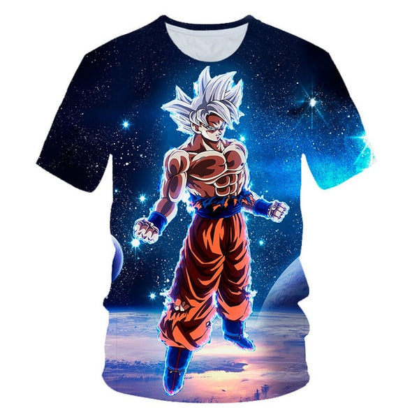 New Arrival Cool Goku Dragon Ball Z 3d T Shirt Summer Fashionable Short Sleeve Tee Tops Men Anime DBZ Harajuku T-Shirts Kid | Vimost Shop.