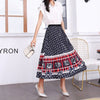 Pleated Skirt Girl Female Long Skirt Women for Girls | Vimost Shop.