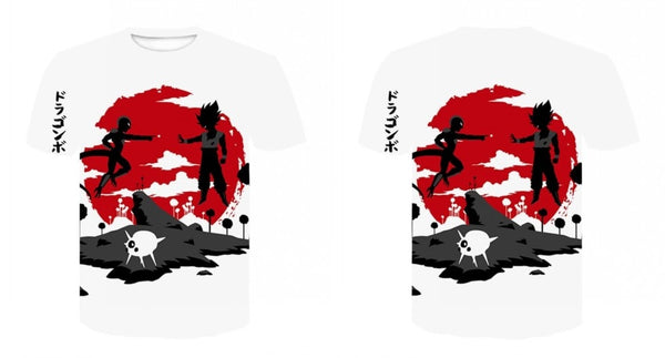 Goku Dragon Ball Z 3d T Shirt Summer Fashionable Short Sleeve Hip Hop Tee Tops Men Anime DBZ Harajuku T-Shirts | Vimost Shop.