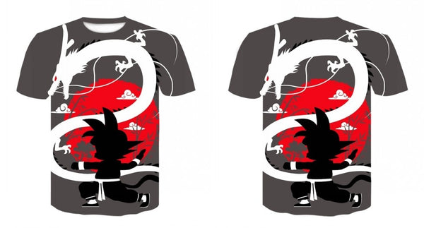 Goku Dragon Ball Z 3d T Shirt Summer Fashionable Short Sleeve Hip Hop Tee Tops Men Anime DBZ Harajuku T-Shirts | Vimost Shop.