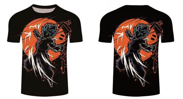 Goku Dragon Ball Z 3d T Shirt Summer Fashionable Short Sleeve Hip Hop Tee Tops Men Anime DBZ Harajuku T-Shirts | Vimost Shop.