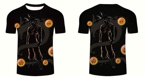 Goku Dragon Ball Z 3d T Shirt Summer Fashionable Short Sleeve Hip Hop Tee Tops Men Anime DBZ Harajuku T-Shirts | Vimost Shop.