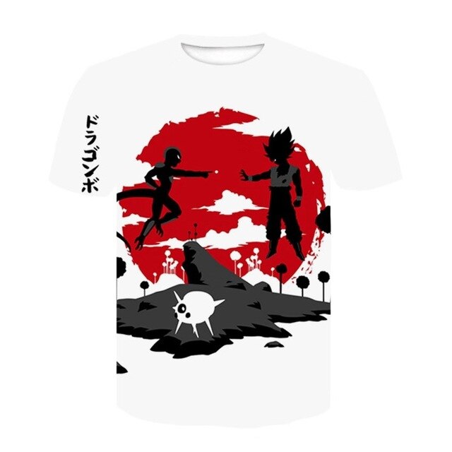 Goku Dragon Ball Z 3d T Shirt Summer Fashionable Short Sleeve Hip Hop Tee Tops Men Anime DBZ Harajuku T-Shirts | Vimost Shop.