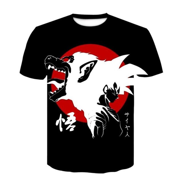 Goku Dragon Ball Z 3d T Shirt Summer Fashionable Short Sleeve Hip Hop Tee Tops Men Anime DBZ Harajuku T-Shirts | Vimost Shop.