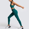 Seamless Gym Set Nylon Woman Sportswear 2 Piece Exercise Leggings Padded Sports Bras Women Fitness Wear Yoga Sets Sports Suits | Vimost Shop.