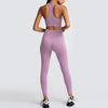 Seamless Gym Set Nylon Woman Sportswear 2 Piece Exercise Leggings Padded Sports Bras Women Fitness Wear Yoga Sets Sports Suits | Vimost Shop.