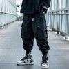 Hip Hop Joggers Men Black Harem Pants Multi-pocket Ribbons Man Sweatpants Streetwear Casual Mens Pants S-3XL | Vimost Shop.